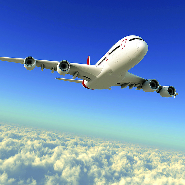 An airplane above the clouds. Photo source: Maksim Samasiuk - fotolia.com