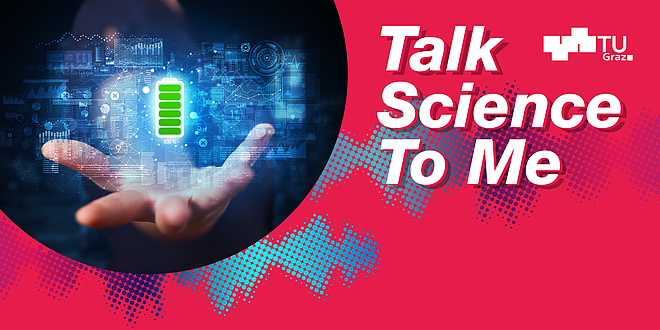 A battery charge indicator