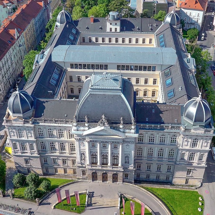 Aerial photograph of the building Alte Technik