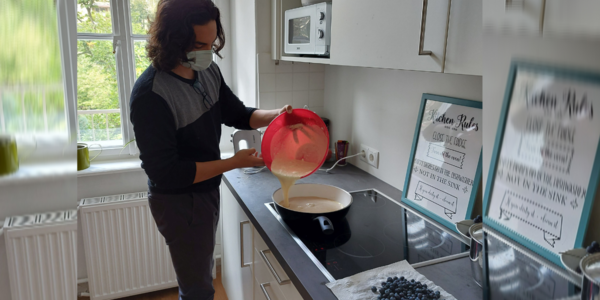 international, cooking, Kaiserschmarrn
