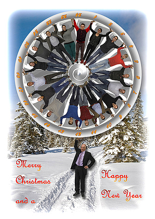 We wish you a Merry Christmas and all the best for 2014!