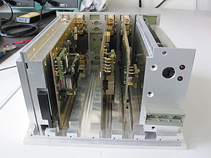 Open RF-box with modules