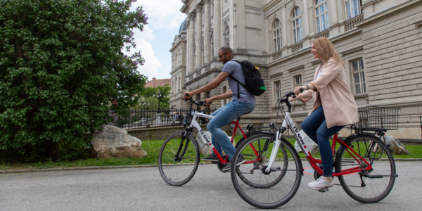 university, students, klimaneutral, bike, Fahrrad 