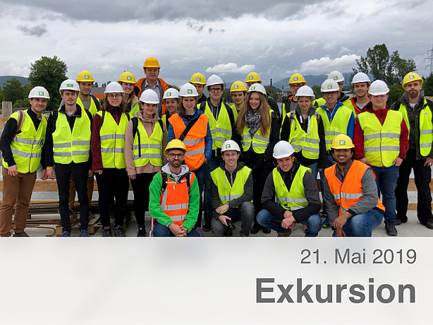 Gruppenbild der Exkursionsteilnehmer.