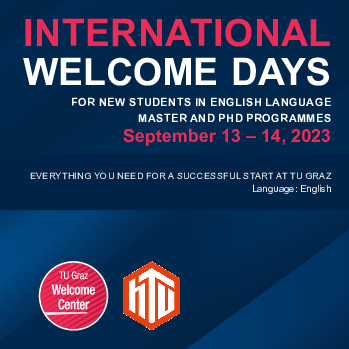 International Welcome Days for new students in English language Master and PhD programmes