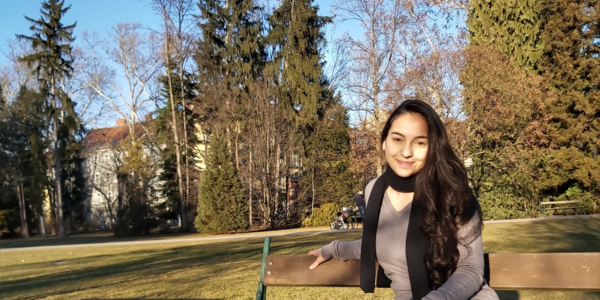 Student, Park in Graz 