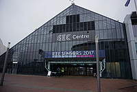 The Picture shows the Scottish Event Campus where the conference took place.