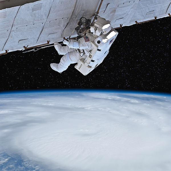 Astronaut in space. Photo source: marcel - fotolia.com