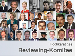 Bildercollage von allen MitgliederInnen des Reviewing-Komitees.