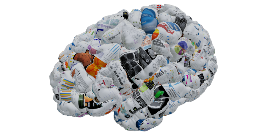 Deep Learning Gehirn-Collage TU Graz