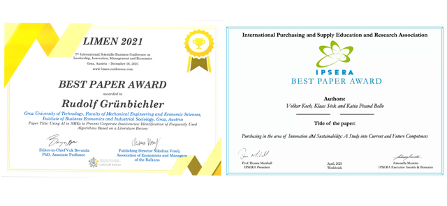Best Paper Awards
