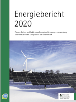 Cover of the energy report of Styria 2019.