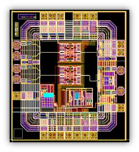 Testchip layout