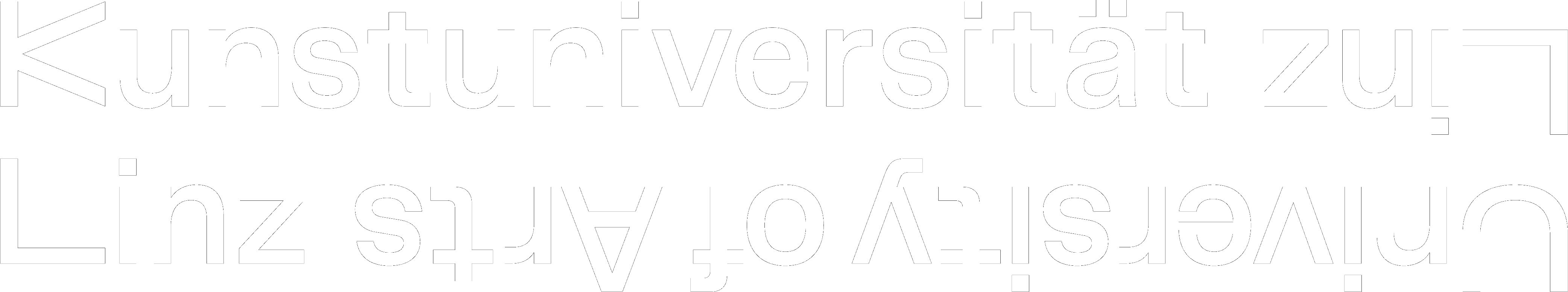 Logo der Kunstuniversität Linz