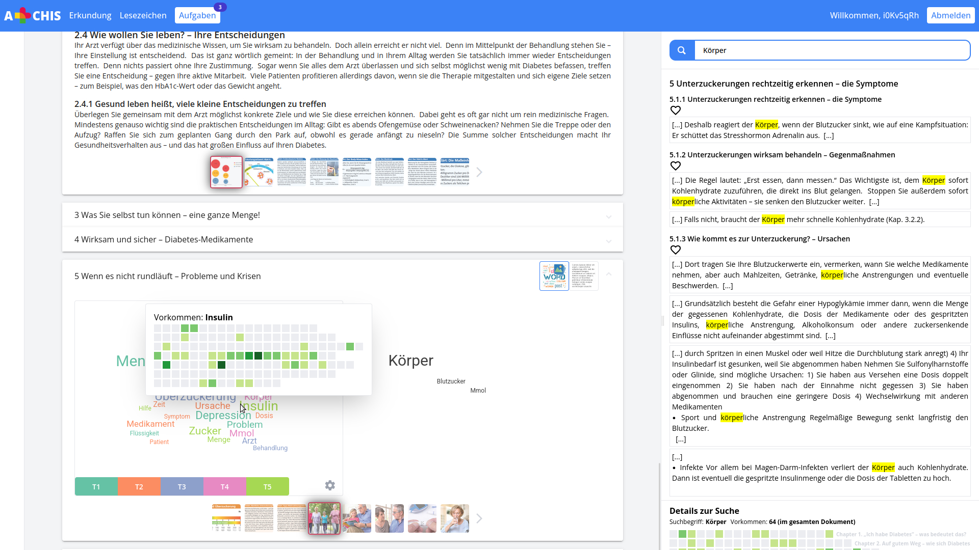 Screenshot of an information page on medical assistance.