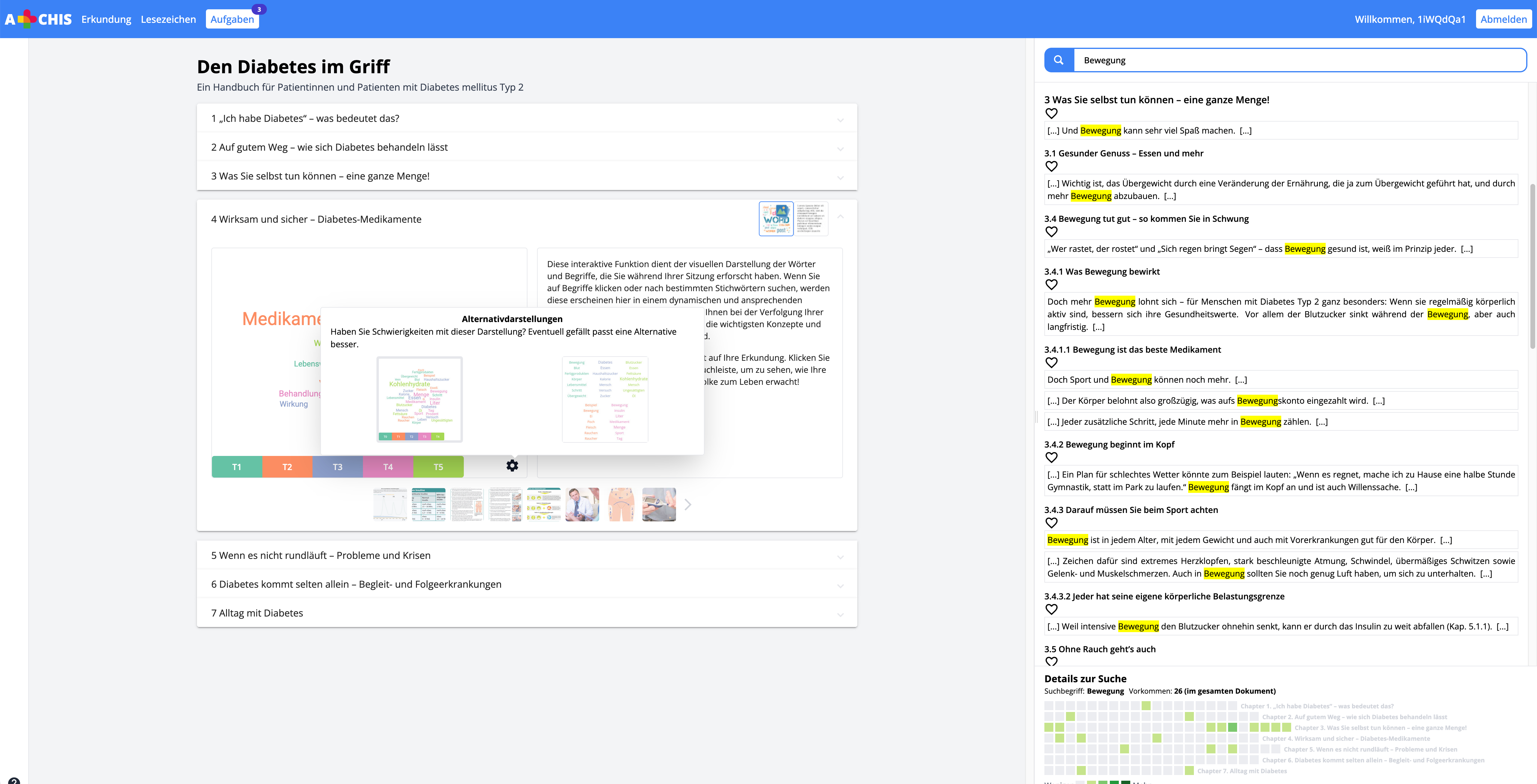 Screenshot of an information page on medical assistance.