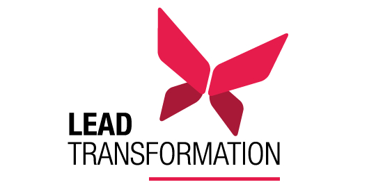 Logo and text:lead transformation