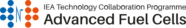 Logo:  Potential for cost reduction and performance  improvement for PEMFC at component and systemlevel  IEA Advanced Fuel Cells - Topical Meeting 2021