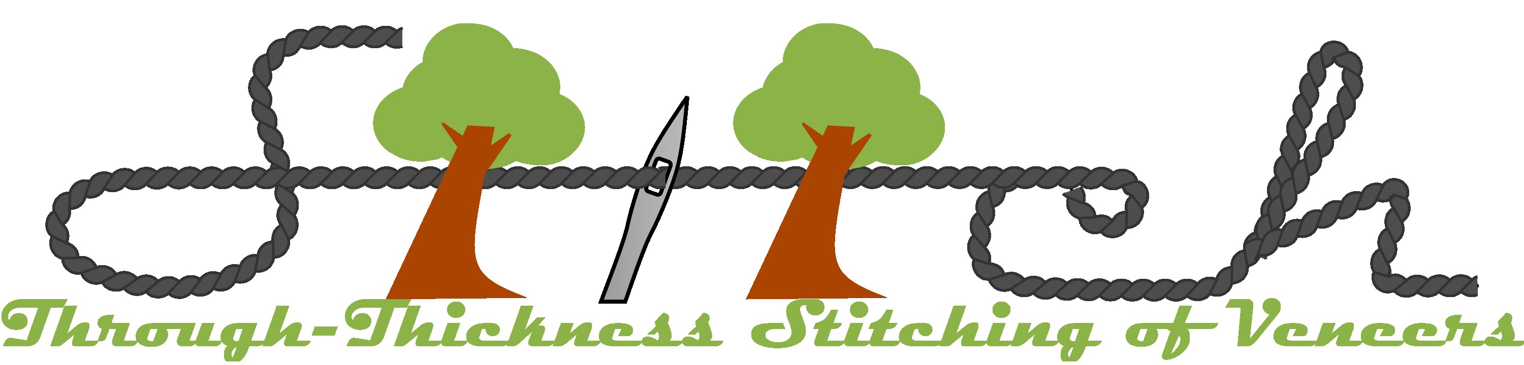 Logo: Through-Thickness Stitching of Veneers
