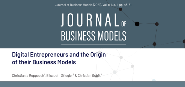 Our latest contribution in the Journal of Business Models is available now